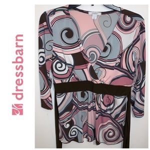 Multi-Colored Dress Top